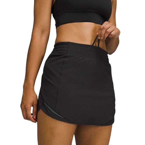 Lululemon Hotty Hot High-Rise Skirt *Black - Picture 1 of 8